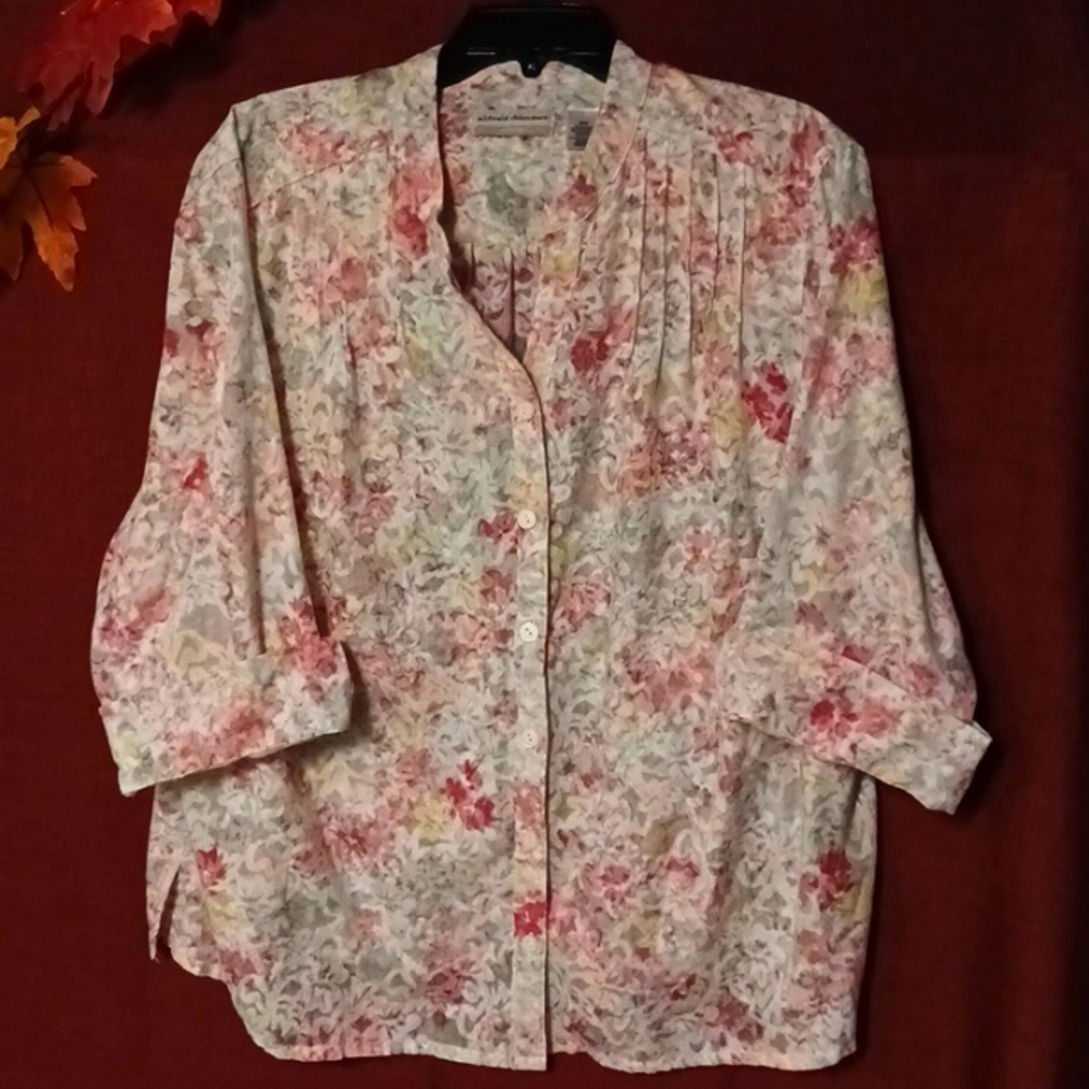 Alfred Dunner Plus Sized Blouse